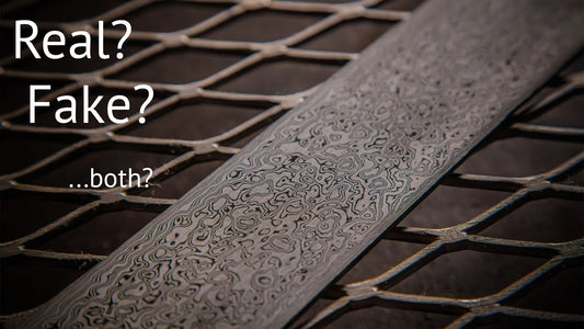 The Difference Between a Real and a Fake Damascus Steel Knife