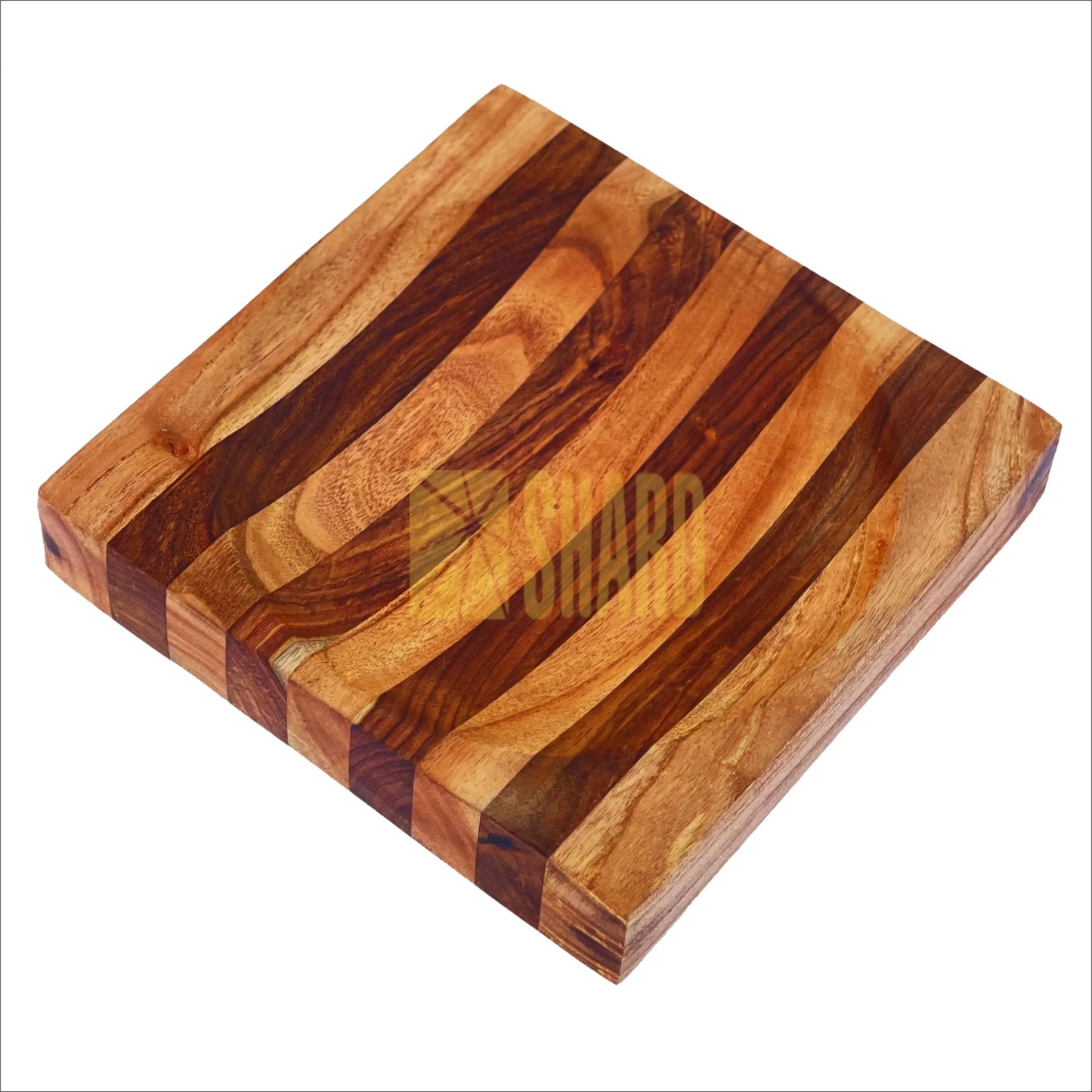 Glacier Hollow 8” Ulu Chopping Bowl – Handcrafted Hardwood Cutting Basin by Shard Blade
