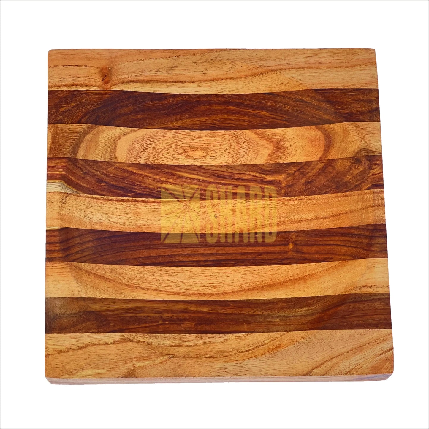 Glacier Hollow 8” Ulu Chopping Bowl – Handcrafted Hardwood Cutting Basin by Shard Blade