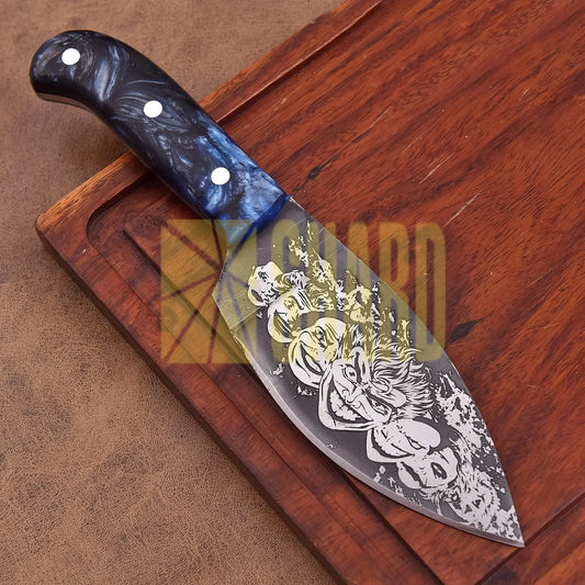 Laughing Clowns – Limited Edition Damascus Culinary Art