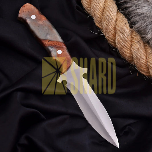 Eternal Heirloom Heritage Tool made from J2 steel with elegant mixed stone resin handle