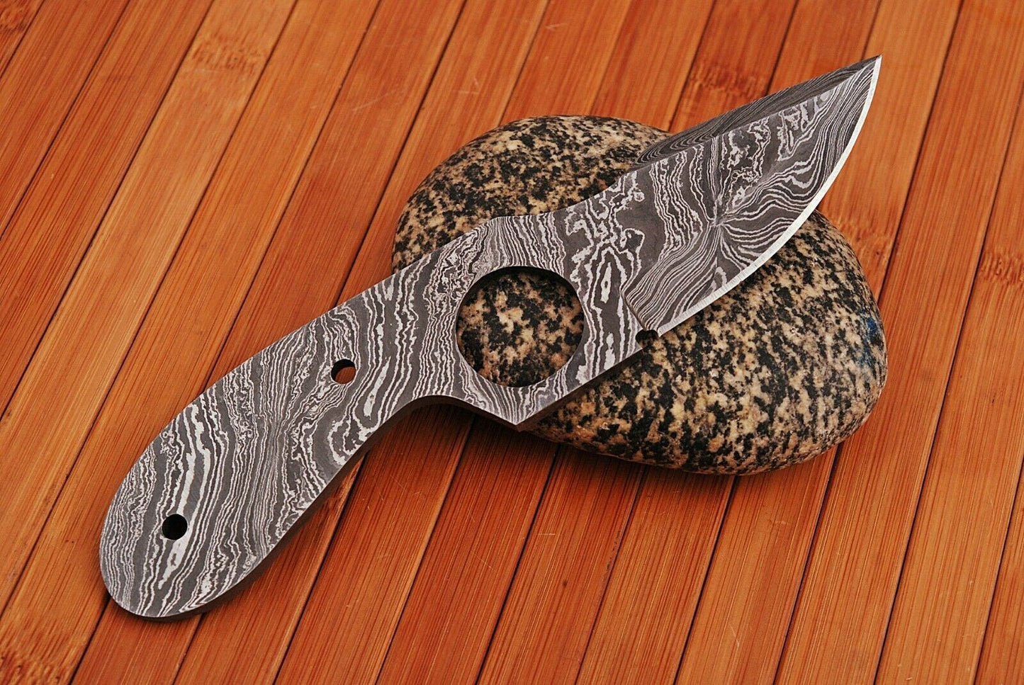 Custom Handmade Damascus Steel Blank Blade for Knife Making Supplies "(BB101)