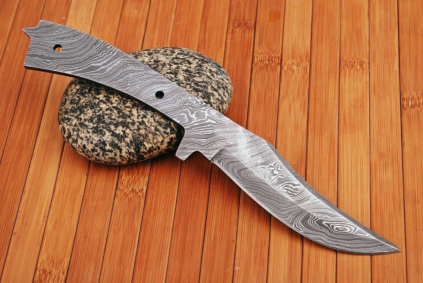 Custom Handmade Damascus Steel Blank Blade for Knife Making Supplies "(BB115)
