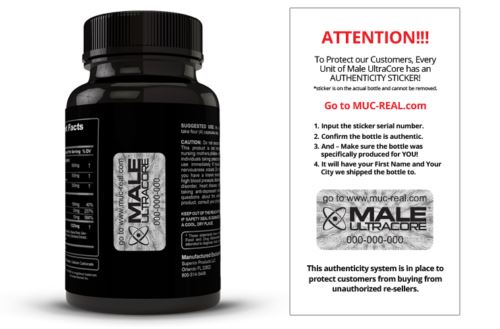 Male Ultracore - Testosterone Booster & Performance Enhancing Supplement
