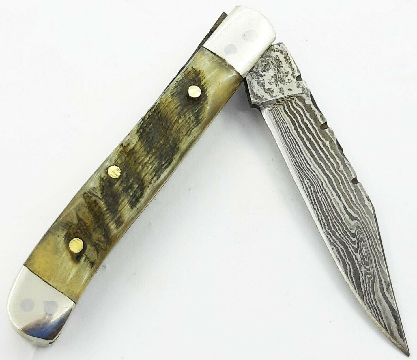 Lot of 20 Mini Trapper Folding Pocket Knife "Ram Horn & Stag Horn Handle"