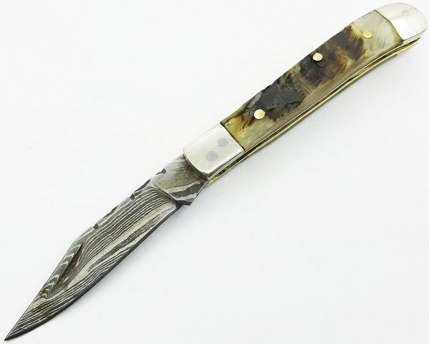 Lot of 20 Mini Trapper Folding Pocket Knife "Ram Horn & Stag Horn Handle"