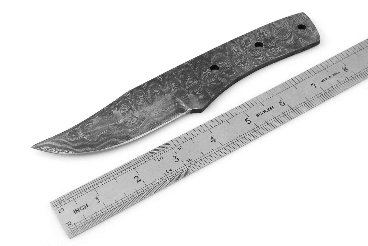 CUSTOM HAND FORGED DAMASCUS Steel Blank Blade for Knife Making Supply "(BB812)