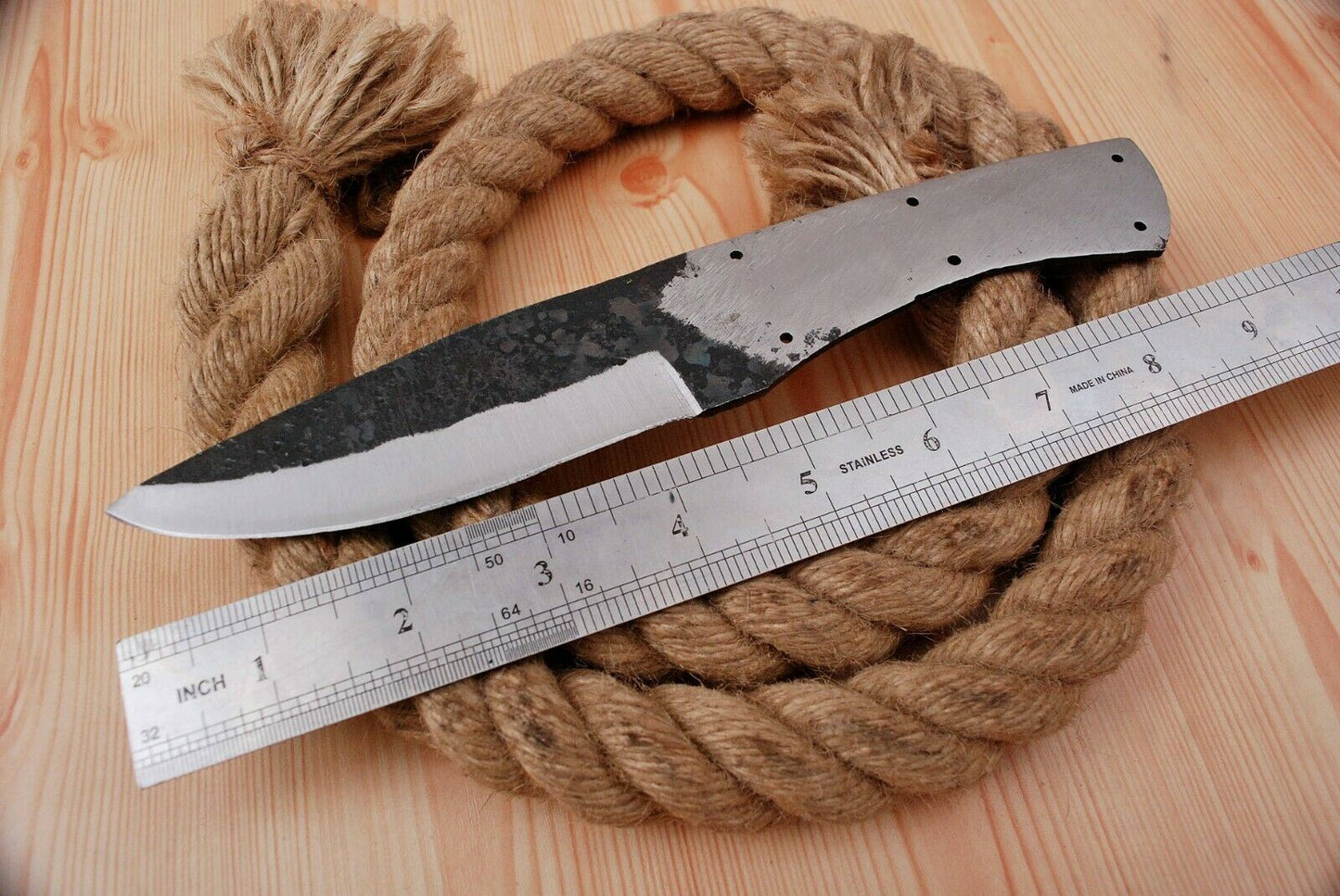 HAND FORGED Knife Skinner | Blank Blade for Knife Making