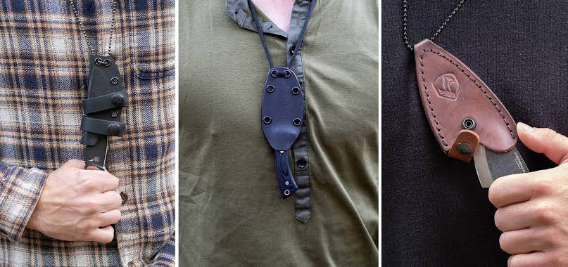 Neck Knives, Uses, And Different Models