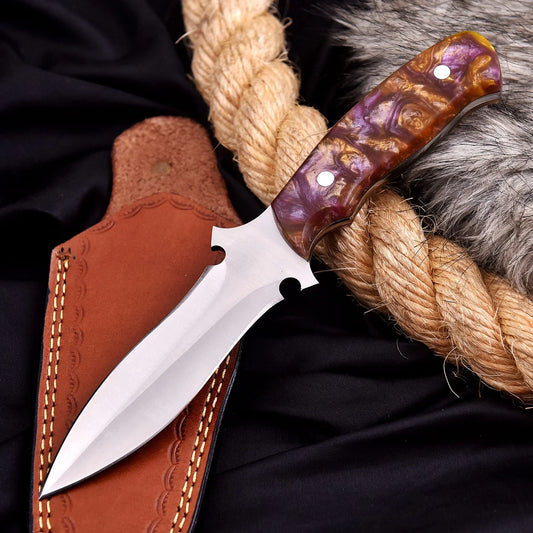 Eternal Heirloom Heritage Tool with mixed colored resin handle and J2 steel edge