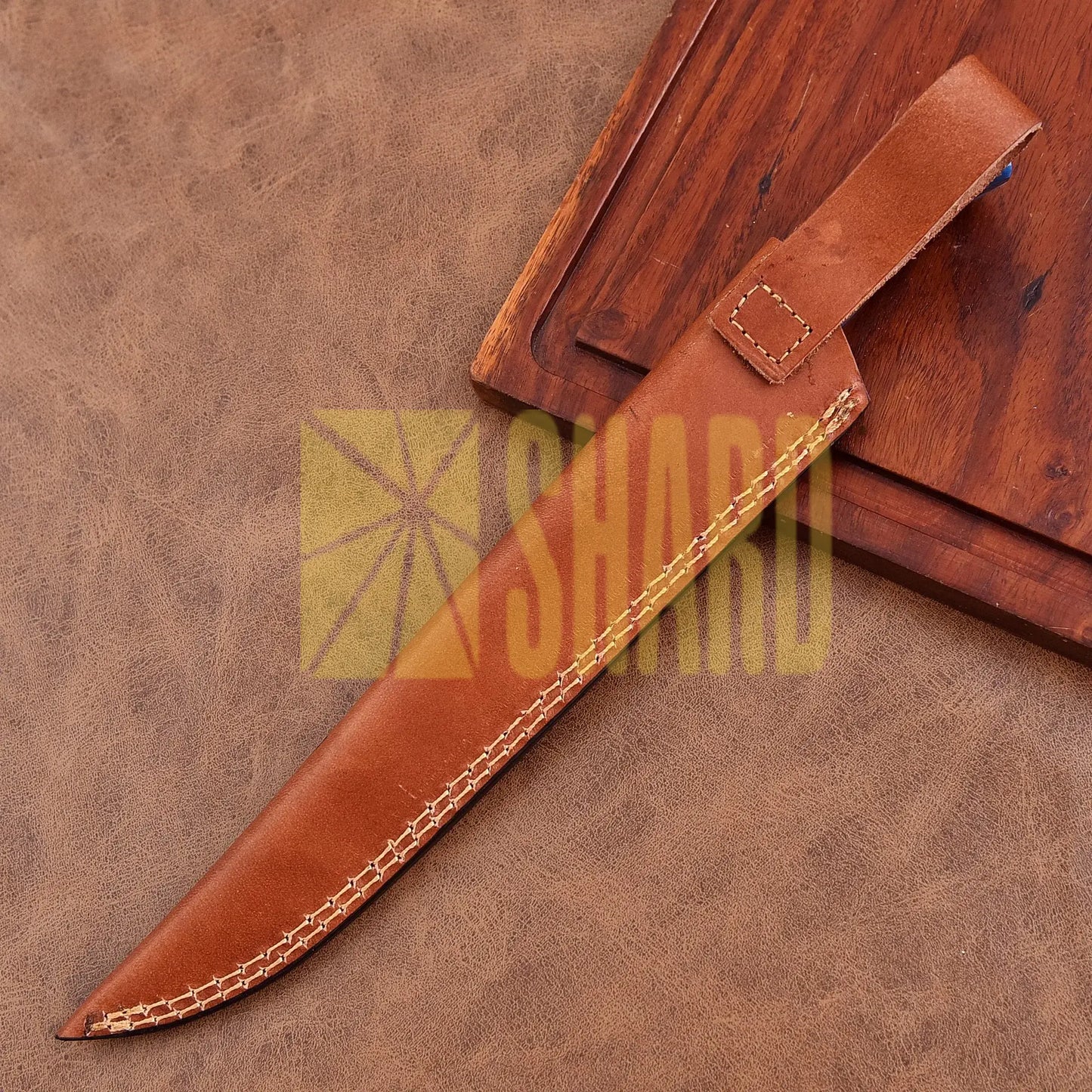 Shard Blade “Skywave” Damascus Steel Fillet Knife – Full Tang Durability