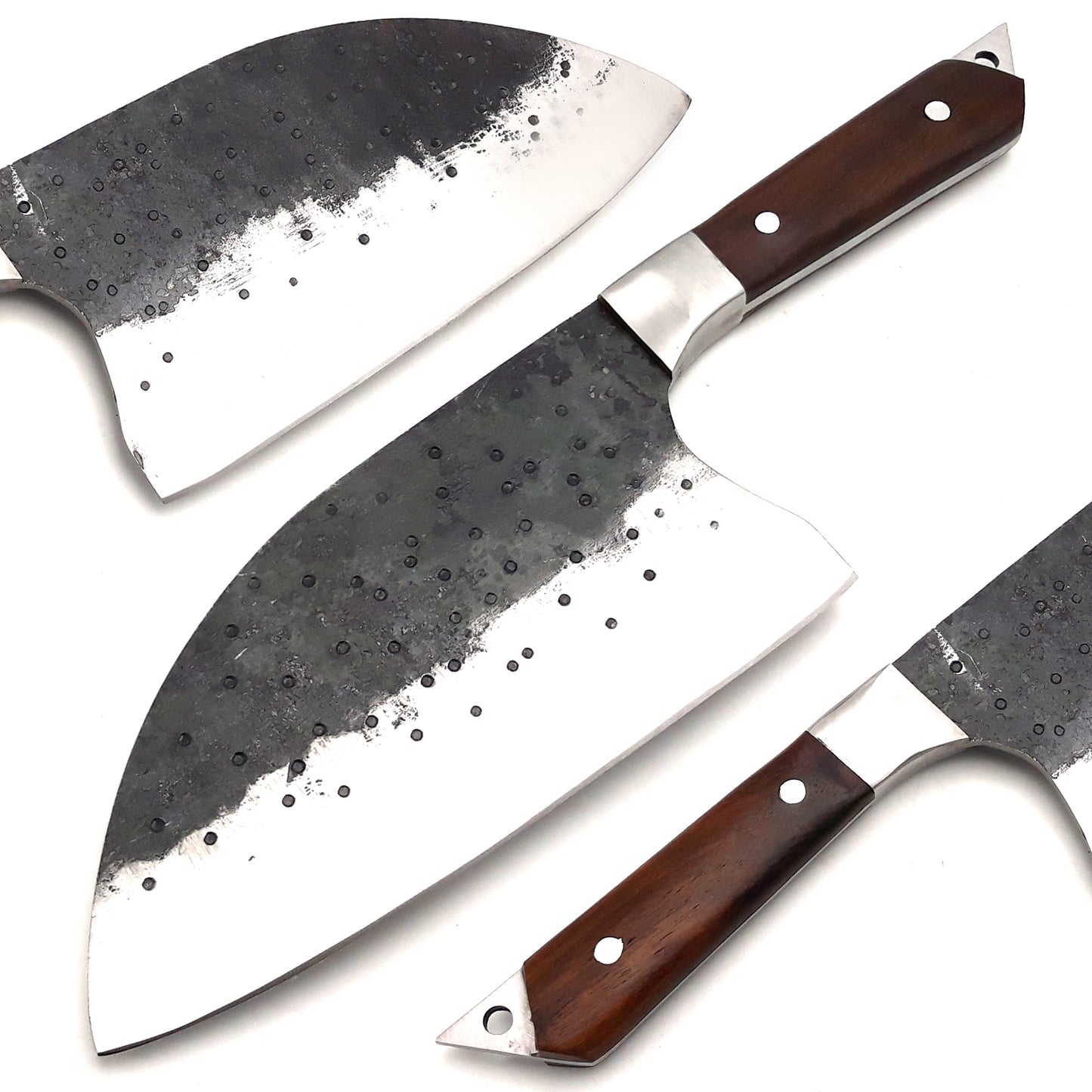 CUSTOM HANDMADE High Carbon Steel Chef Cleaver Knife
