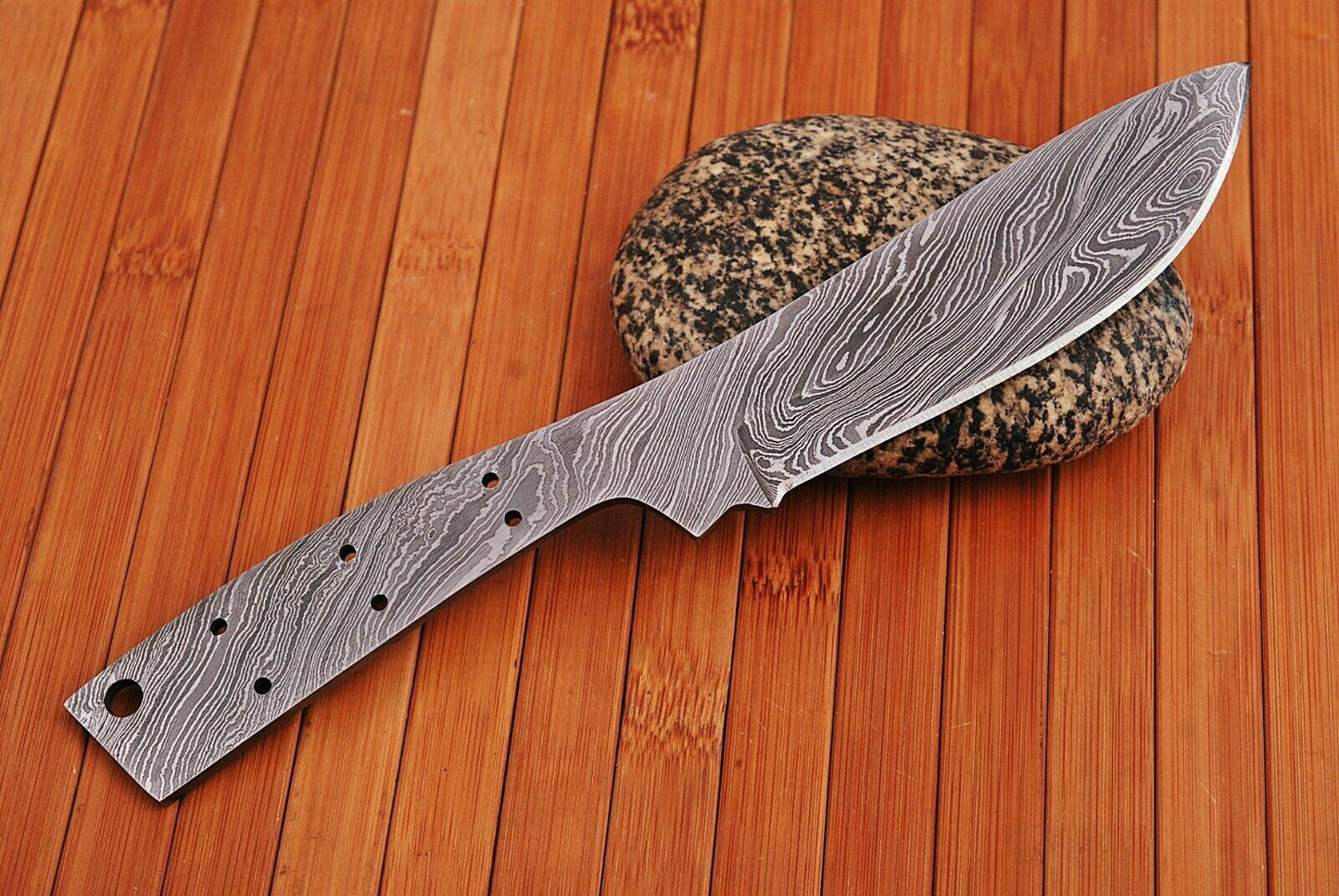 Custom Handmade Full Tang Damascus Steel Blank Blade for Knife Making Supply (9)