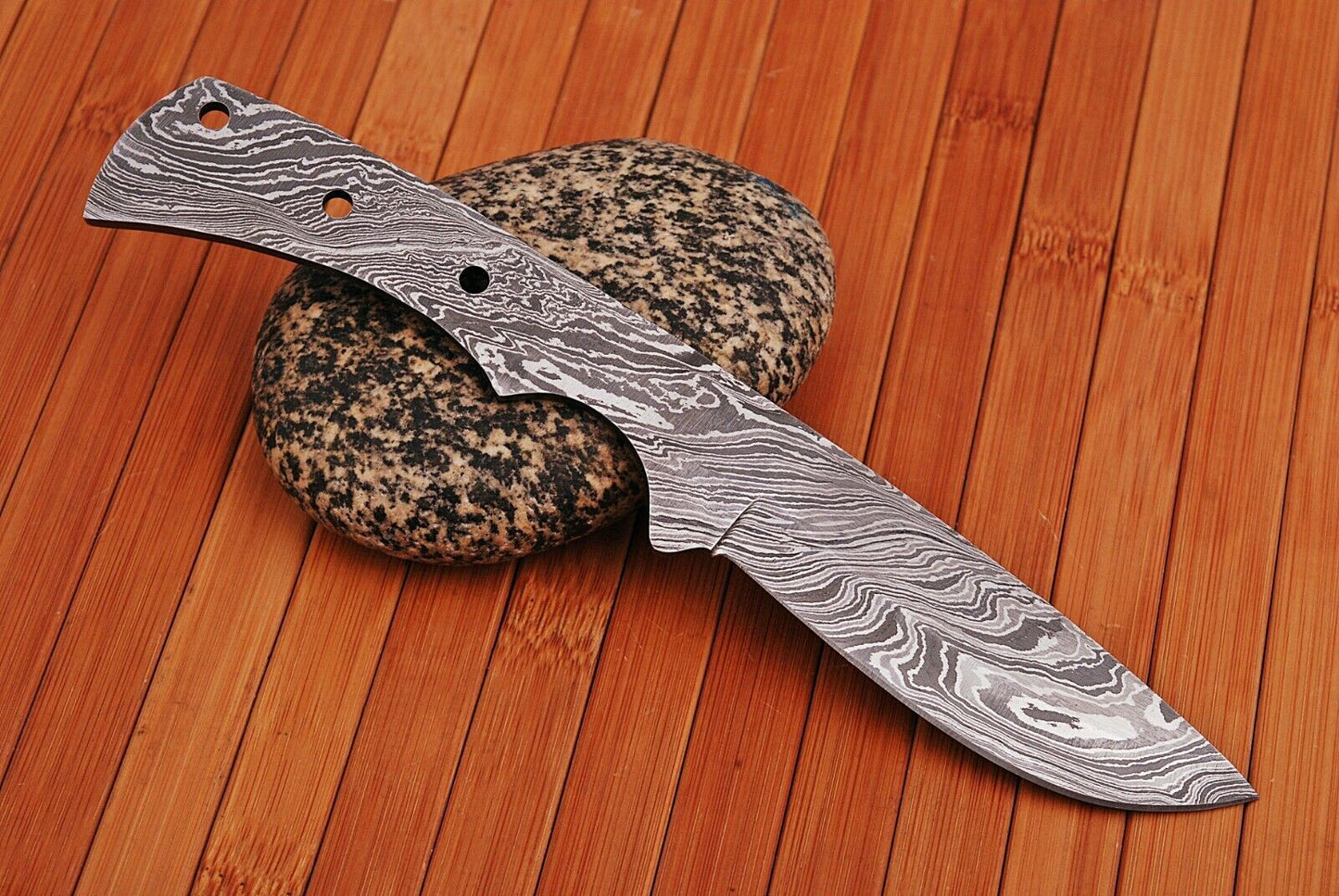 Custom Handmade Damascus Steel Blank Blade for Knife Making Supplies "(BB103)