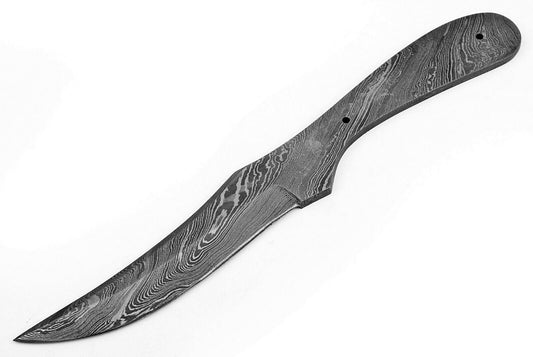Custom Handmade Damascus Steel Blank Blade for Knife Making Supplies "(BB114)