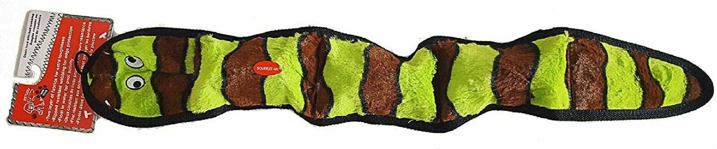 Petlou Durable Squeeze Me Soft Squeaker Interactive Dog Chew Toy, Squeaks, Float