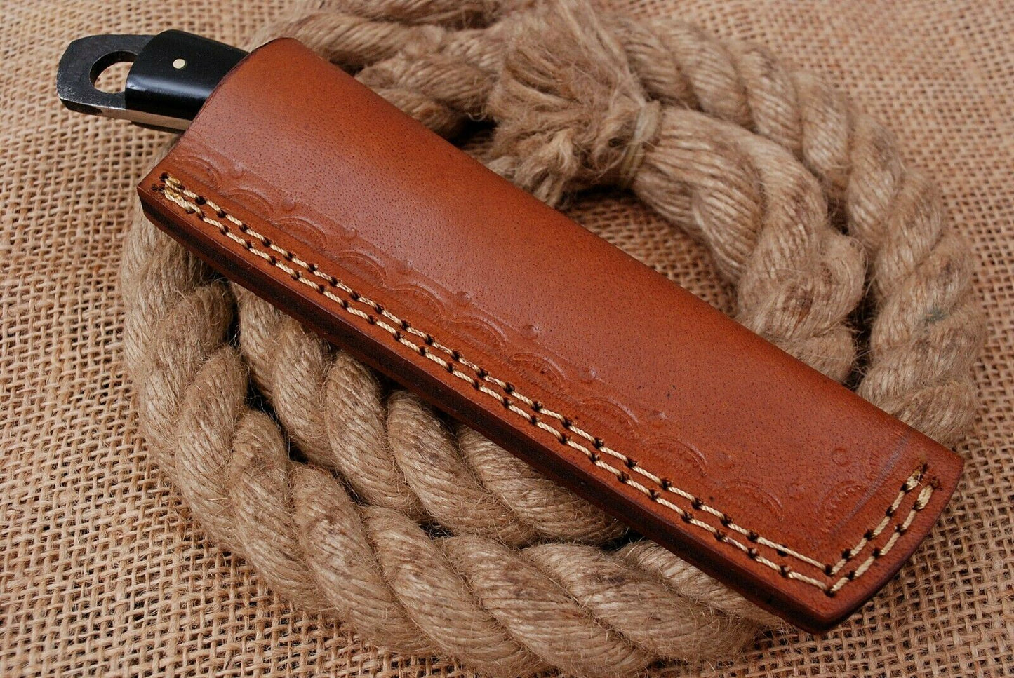 8" Custom Hand Forged Railroad High Carbon Steel Hunting Cleaver Knife (705)