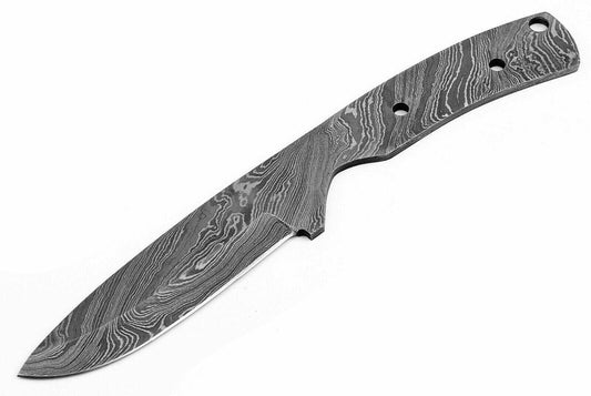 Custom Handmade Damascus Steel Blank Blade for Knife Making Supplies "(BB103)